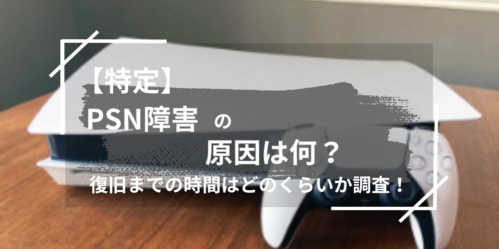 PSN障害の原因はなに？